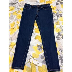 Mossimo Mid Rise Jegging Dark Wash Stretch Skinny Jeans Size 10 30R